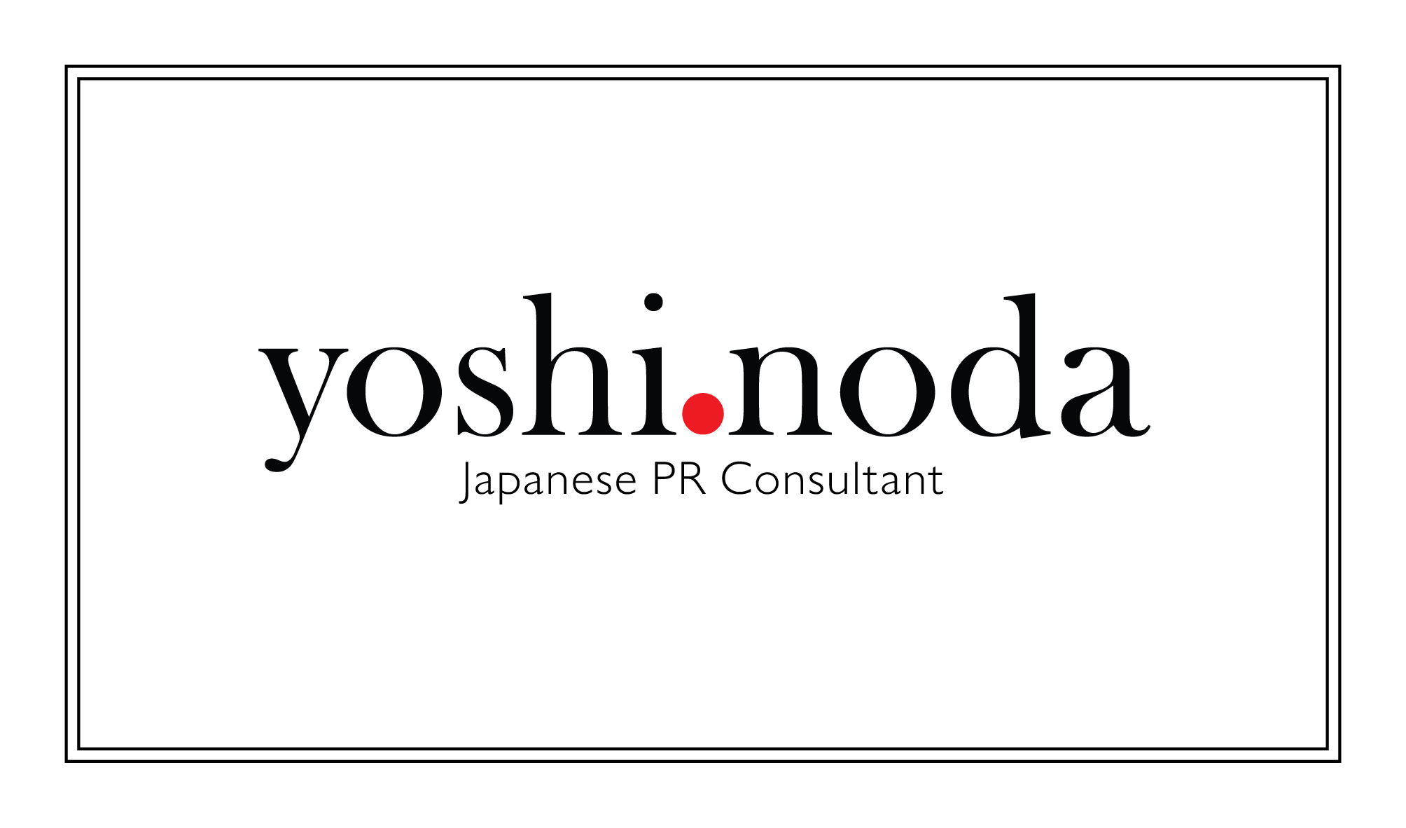 Yoshi Noda - Japanese Consultancy