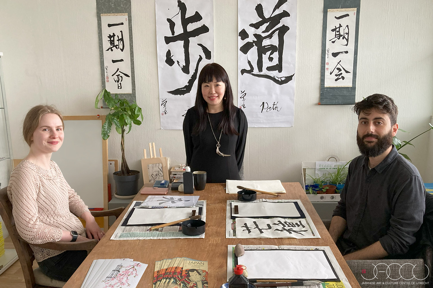 Shodo Japanese Calligraphy Course Lanka JACCU
